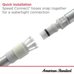 American Standard Aspirations 8 In. Wideset Double Handle High-Arc Bathroom Faucet Combo Kit With Push Drain In Polished Chrome -The Home Depot polished chrome american standard widespread bathroom faucets 7061857 002 77 1000