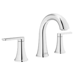 American Standard Corsham 8 In. Widespread Double Handle Bathroom Faucet In Polished Chrome