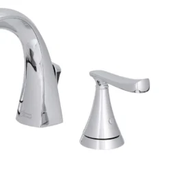 American Standard Chatfield 8 In. Widespread 2-Handle Bathroom Faucet In Polished Chrome (Set Of 2) -The Home Depot polished chrome american standard widespread bathroom faucets chatwidech bndl 4f 1000