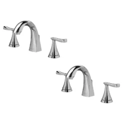 American Standard Chatfield 8 In. Widespread 2-Handle Bathroom Faucet In Polished Chrome (Set Of 2)