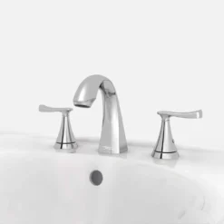 American Standard Chatfield 8 In. Widespread 2-Handle Bathroom Faucet In Polished Chrome (Set Of 2) -The Home Depot polished chrome american standard widespread bathroom faucets chatwidech bndl a0 1000