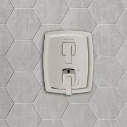 American Standard Townsend 2-Handle Wall Mount Diverter Valve Trim Kit In Polished Nickel (Valve Not Included) -The Home Depot polished nickel american standard shower bathtub trim kits tu353740 013 40 1000