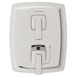 American Standard Townsend 2-Handle Wall Mount Diverter Valve Trim Kit In Polished Nickel (Valve Not Included) -The Home Depot polished nickel american standard shower bathtub trim kits tu353740 013 a0 1000