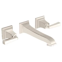 American Standard Town Square S 2-Handle Wall Mount Bathroom Faucet In Polished Nickel