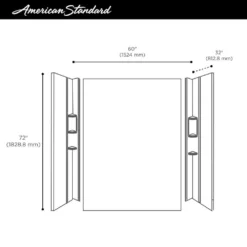 American Standard Ovation 32 In. X 60 In. X 72 In. 5-Piece Glue-Up Alcove Shower Wall Set In Silver Celestial 10 American Standard Ovation 32 In. X 60 In. X 72 In. 5-Piece Glue-Up Alcove Shower Wall Set In Silver Celestial -The Home Depot silver celestial american standard alcove shower walls surrounds 2968swt60 366 1d 1000