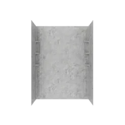 American Standard Ovation Curve 60 In. L X 30 In. W X 72 In. H Left Drain Alcove Silver Celestial Shower Stall Kit In Brushed Nickel -The Home Depot silver celestial american standard shower stalls kits 8014l2968sw366 295 77 1000