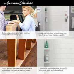 American Standard Ovation Curve 60 In. L X 30 In. W X 72 In. H Right Drain Alcove Shower Stall/Kit In Silver Shine -The Home Depot silver shine american standard shower stalls kits 8014r2961sw60 213 76 1000