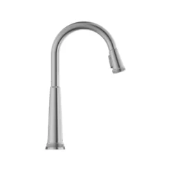 American Standard Eastcourt Single Handle Pull Down Sprayer Kitchen Faucet With Dual Spray In Stainless Steel -The Home Depot stainless steel american standard pull down kitchen faucets 1057730750 44 1000