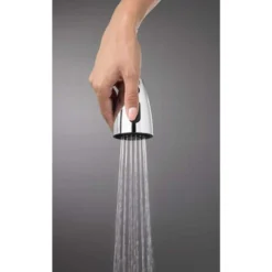 American Standard Fairbury Single-Handle Pull-Down Sprayer Kitchen Faucet In Stainless Steel -The Home Depot stainless steel american standard pull down kitchen faucets 4005ssf 40 1000