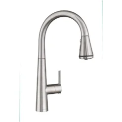 American Standard Edgewater Single-Handle Pull-Down Sprayer Kitchen Faucet With SelctFlo In Stainless Steel
