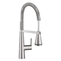 American Standard Edgewater Semi-Professional Single-Handle Pull-Down Sprayer Kitchen Faucet With SelctFlo In Stainless Steel