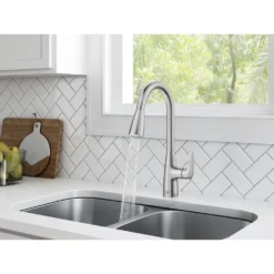 American Standard Colony Pro Single Handle Pull Down Sprayer Kitchen Faucet In Stainless Steel 21 American Standard Colony Pro Single Handle Pull Down Sprayer Kitchen Faucet In Stainless Steel -The Home Depot stainless steel american standard pull down kitchen faucets 7077300 075 4f 1000