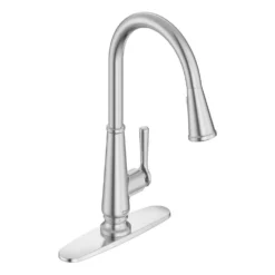 American Standard Palestra Single Handle Pull Down Sprayer Kitchen Faucet With Dual Spray In Stainless Steel