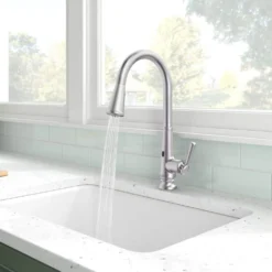American Standard Palestra Touchless Single Handle Pull Down Sprayer Kitchen Faucet With Dual Spray In Stainless Steel 25 American Standard Palestra Touchless Single Handle Pull Down Sprayer Kitchen Faucet With Dual Spray In Stainless Steel -The Home Depot stainless steel american standard pull down kitchen faucets 7438381 075 fa 1000