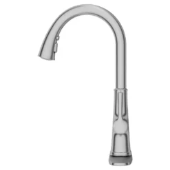 American Standard Renate Single Handle Pull Down Sprayer Kitchen Faucet In Stainless Steel -The Home Depot stainless steel american standard pull down kitchen faucets 9319310 075 1d 1000