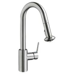 American Standard Memphis Single-Handle Pull-Down Sprayer Kitchen Faucet With 1.8 GPM In Stainless Steel