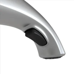 American Standard Barton Single-Handle Pull-Out Sprayer Kitchen Faucet With Soap Dispenser In Stainless Steel -The Home Depot stainless steel american standard pull out kitchen faucets 4145ssf 1d 1000