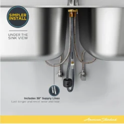 American Standard Chatfield Single-Handle Pull-Out Sprayer Kitchen Faucet In Stainless Steel 26 American Standard Chatfield Single-Handle Pull-Out Sprayer Kitchen Faucet In Stainless Steel -The Home Depot stainless steel american standard pull out kitchen faucets 7413100 075 76 1000