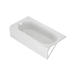 American Standard Princeton PRO 60 In. X 30 In. Soaking Bathtub With Left Drain In White -The Home Depot white american standard alcove bathtubs 1390202 020 76 1000
