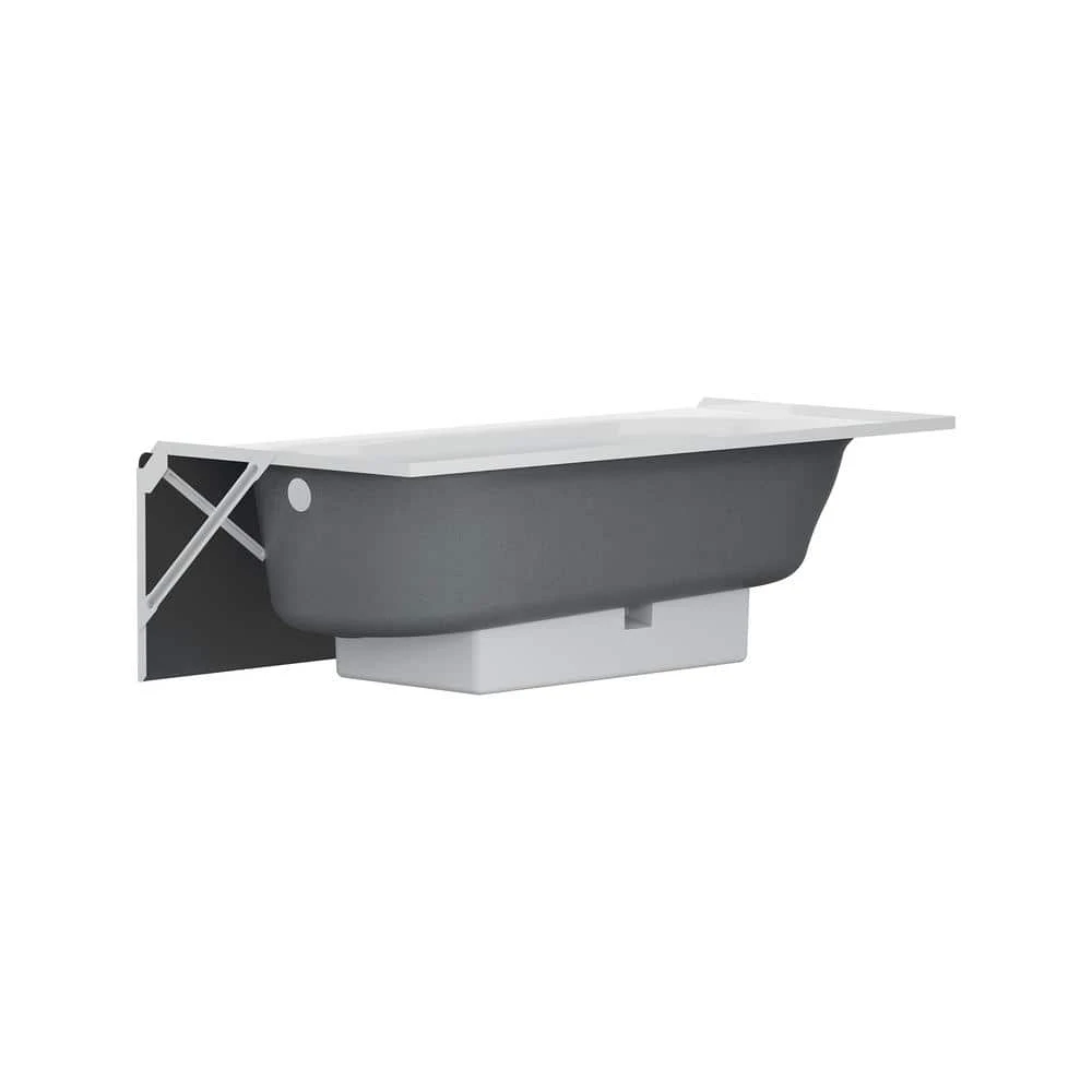 American Standard Princeton PRO 60 In. X 30 In. AFR Soaking Bathtub With Right Drain In White 4 American Standard Princeton PRO 60 In. X 30 In. AFR Soaking Bathtub With Right Drain In White - Image 4