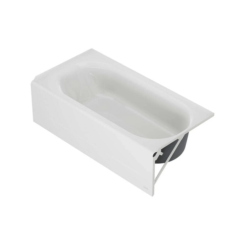 American Standard Princeton PRO 60 In. X 30 In. AFR Soaking Bathtub With Right Drain In White 7 American Standard Princeton PRO 60 In. X 30 In. AFR Soaking Bathtub With Right Drain In White - Image 7