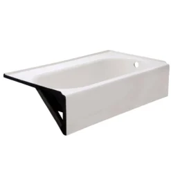 American Standard Princeton 60 In. X 34 In. Soaking Bathtub With Right Hand Drain In White