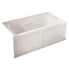 American Standard EverClean 60 In. X 32 In. Soaking Bathtub With Right Hand Drain In White