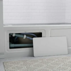 American Standard EverClean 60 In. X 32 In. Whirlpool Bathtub With Right Drain In White -The Home Depot white american standard alcove bathtubs 2425lc rho 020 44 1000