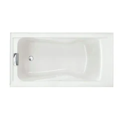 American Standard Evolution 60 In. X 32 In. Soaking Bathtub With Left Hand Drain In White