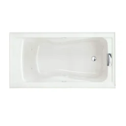 American Standard Evolution 60 In. X 32 In. Whirlpool Tub With EverClean Right Hand Drain In White