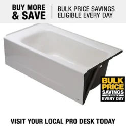 American Standard Cambridge 60 In. X 32 In. Soaking Bathtub With Right Hand Drain In White -The Home Depot white american standard alcove bathtubs 2461 002 020 1d 1000