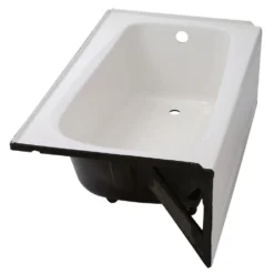 American Standard Cambridge 60 In. X 32 In. Soaking Bathtub With Right Hand Drain In White -The Home Depot white american standard alcove bathtubs 2461 002 020 a0 1000