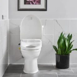 American Standard Advanced Clean 2.5 SpaLet Electric Bidet Seat For Elongated Toilet In White -The Home Depot white american standard bidet toilet seats 8012a60grc 020 31 1000