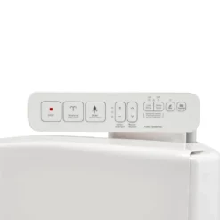 American Standard Advanced Clean AC 1.0 Slow Close SpaLet Electric Bidet Seat For Elongated Toilet In White -The Home Depot white american standard bidet toilet seats 8013a80gpc 020 a0 1000