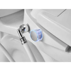 American Standard AquaWash 2.0 SpaLet Electric Bidet Seat For Elongated Toilet In White -The Home Depot white american standard bidet toilet seats 8019a60gpc 020 77 1000