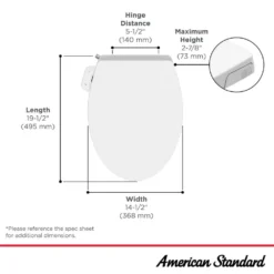 American Standard AquaWash Essentials Non-Electric Bidet Seat For Elongated Toilets In White -The Home Depot white american standard bidet toilet seats 8043a60g 020 a0 1000
