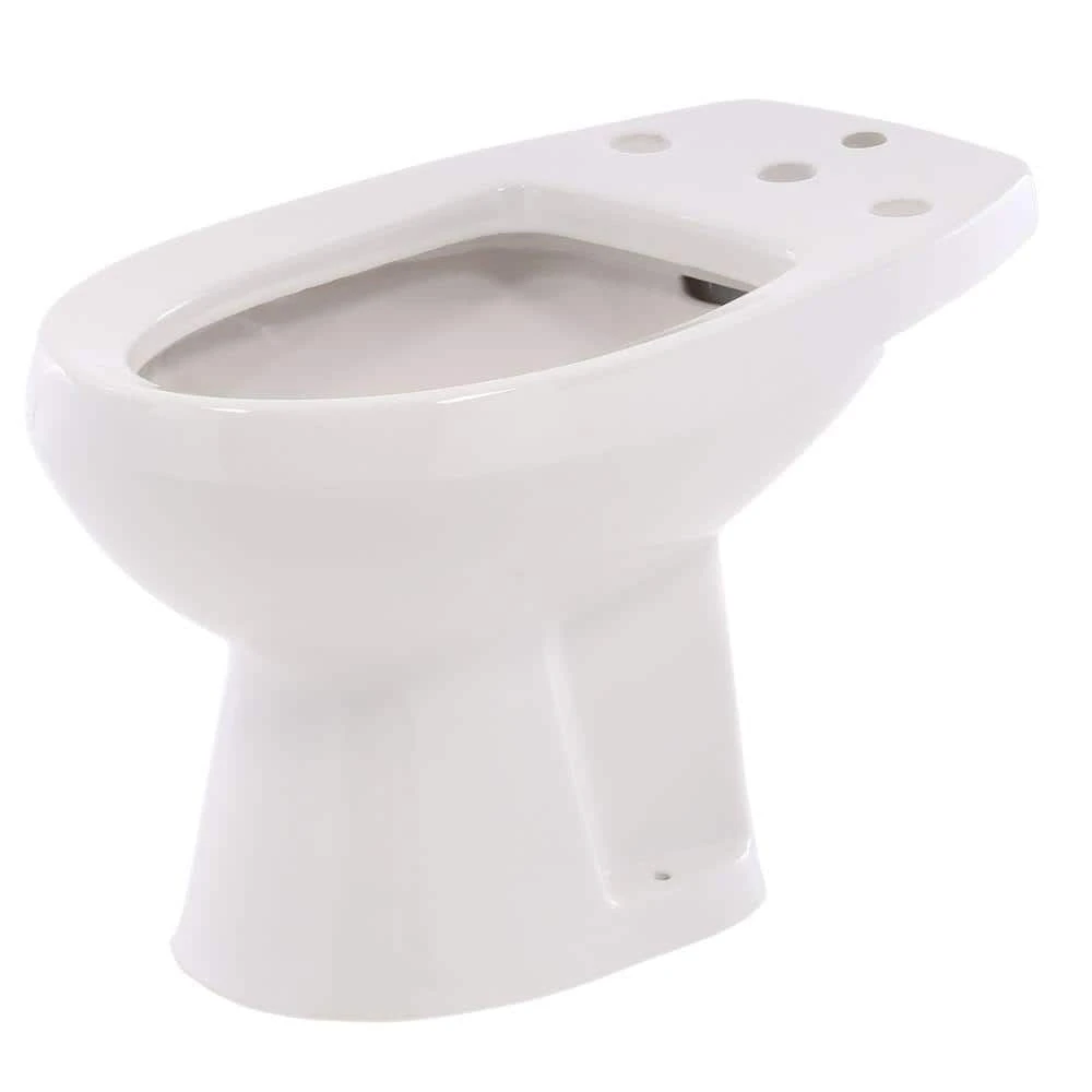 American Standard Cadet Round Bidet In White For Deck Mounted Fitting 3 American Standard Cadet Round Bidet In White For Deck Mounted Fitting - Image 3
