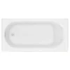 American Standard Princeton 60 In. X 30 In. Rectangular Soaking Bathtub With Left Hand Drain In White