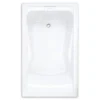American Standard EverClean 60 In. X 32 In. Reversible Drain Whirlpool Tub In White