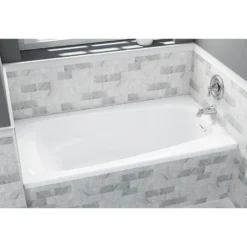 American Standard Renaissance 60 In. X 32.75 In. Rectangular Soaking Bathtub With Reversible Hand Drain In White 6 American Standard Renaissance 60 In. X 32.75 In. Rectangular Soaking Bathtub With Reversible Hand Drain In White -The Home Depot white american standard drop in tubs 2732002 020 4f 1000