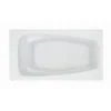 American Standard Renaissance 60 In. X 32.75 In. Rectangular Soaking Bathtub With Reversible Hand Drain In White