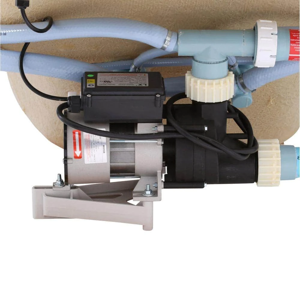 American Standard EverClean 60 In. X 32.8 In. Rectangular Whirlpool Bathtub With Reversible Drain In White 7 American Standard EverClean 60 In. X 32.8 In. Rectangular Whirlpool Bathtub With Reversible Drain In White - Image 7