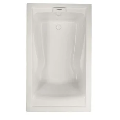 American Standard EverClean 60 In. X 36 In. Rectangular Soaking Bathtub With Reversible Hand Drain In White