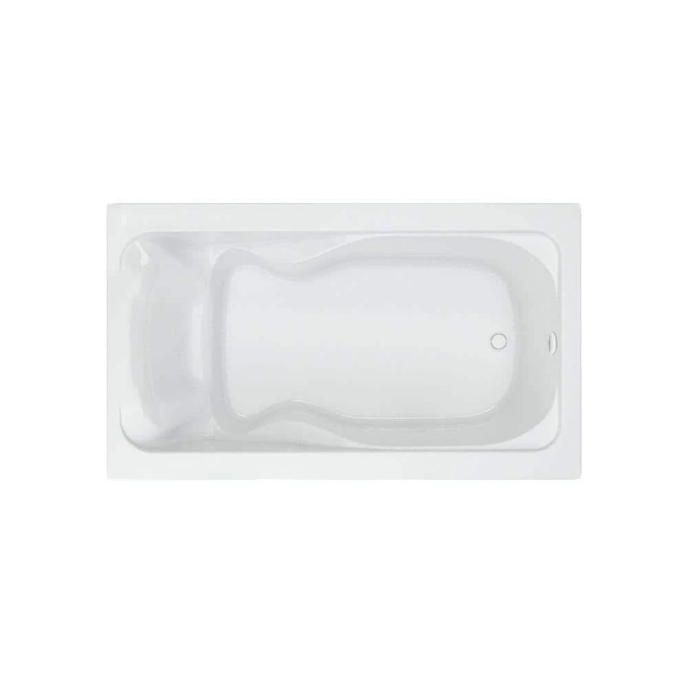 American Standard Cadet 72 In. X 42 In. Rectangular Soaking Bathtub With Reversible Hand Drain In White 3 American Standard Cadet 72 In. X 42 In. Rectangular Soaking Bathtub With Reversible Hand Drain In White - Image 3