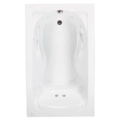 American Standard Cadet EverClean 72 In . X 42 In. Whirlpool Tub In White -The Home Depot white american standard drop in tubs 2774 018wc 020 40 1000