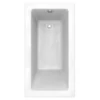 American Standard Studio 60 In. X 32 In. Zero Edge Profile Soaking Bathtub With Reversible Drain In White