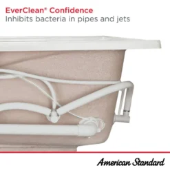 American Standard EverClean 72 In. Acrylic Rectangular Drop-in Whirlpool Bathtub In White 15 American Standard EverClean 72 In. Acrylic Rectangular Drop-in Whirlpool Bathtub In White -The Home Depot white american standard drop in tubs 7236lc 020 1d 1000