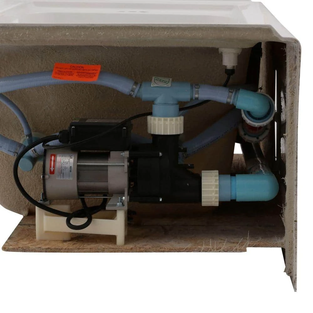 American Standard EverClean 72 In. Acrylic Rectangular Drop-in Whirlpool Bathtub In White 7 American Standard EverClean 72 In. Acrylic Rectangular Drop-in Whirlpool Bathtub In White - Image 7