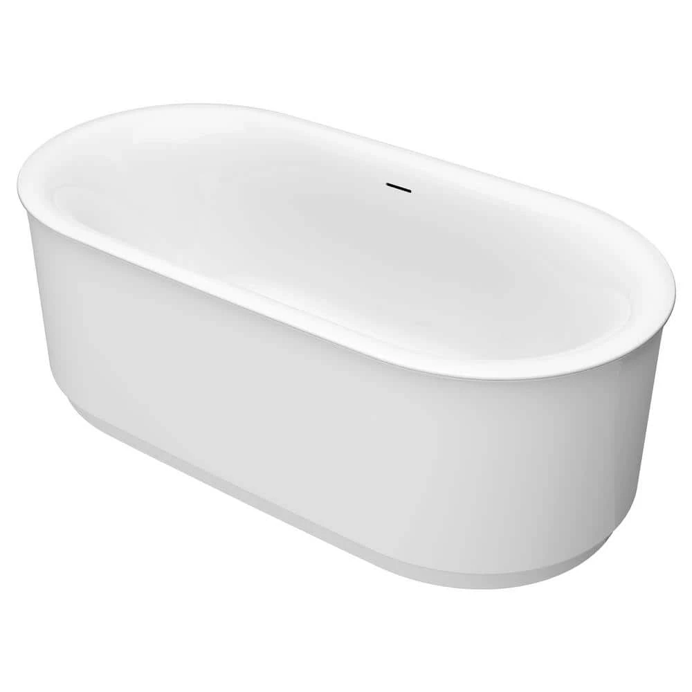 American Standard Studio S 68 In. X 34 In. Soaking Bathtub With Center Hand Drain In White 5 American Standard Studio S 68 In. X 34 In. Soaking Bathtub With Center Hand Drain In White - Image 5