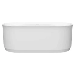 American Standard Studio S 68 In. X 34 In. Soaking Bathtub With Center Hand Drain In White